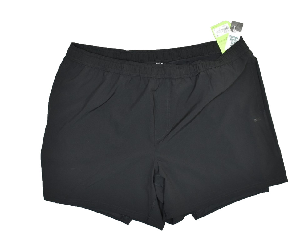 NEW DSG Men's Athletic Fit Running Training Shorts Black Size 2XL Running